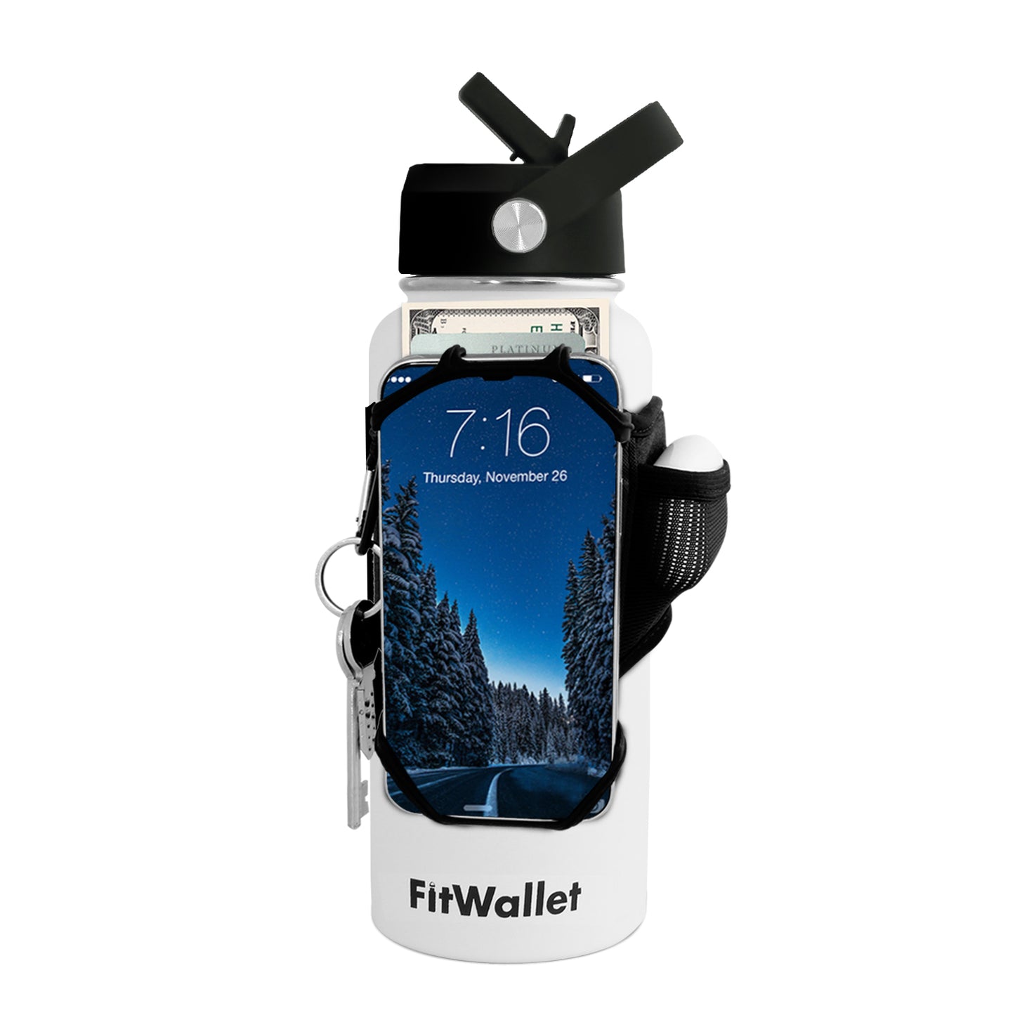 FitWallet Magnetic Water Bottle Strap