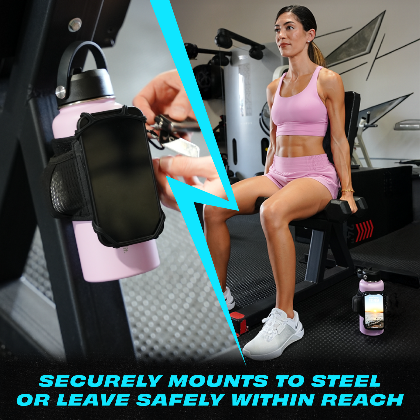 FitWallet Magnetic Water Bottle Strap