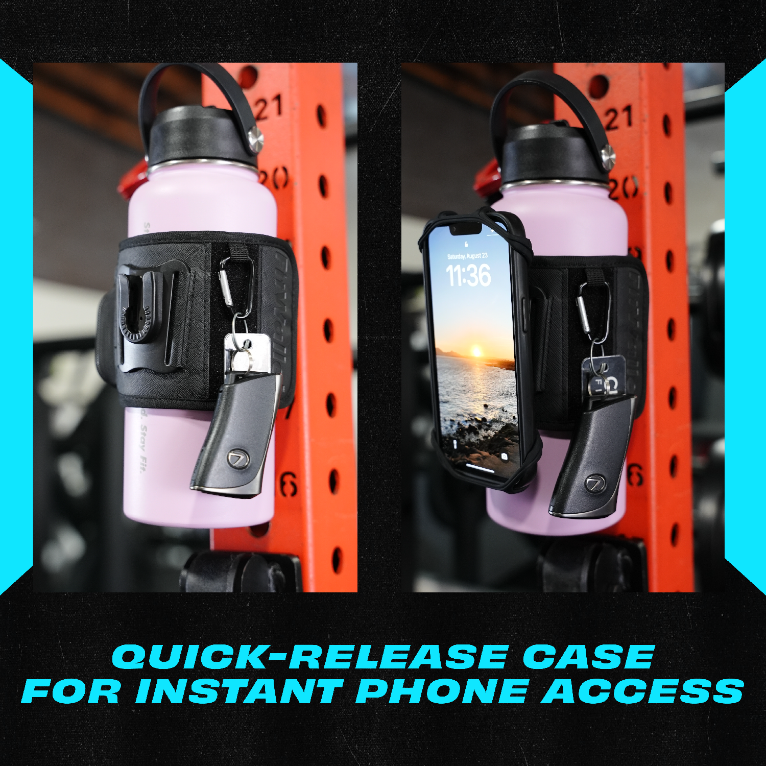 FitWallet Magnetic Water Bottle Strap – YourFitWallet FitWallet Magnetic Water Bottle Strap – YourFitWallet
