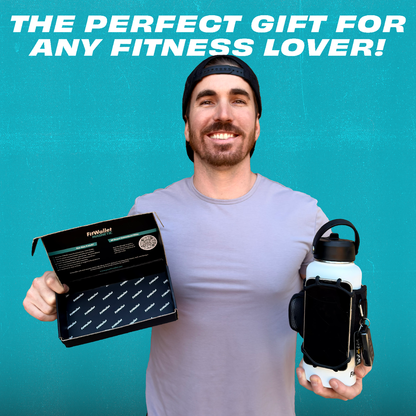 FitWallet Magnetic Water Bottle Strap